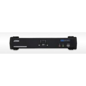 ATEN Switch KVMP™ DVI/Audio dual link (7.1 canales) USB de 2 puertos