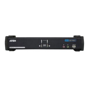 ATEN Switch KVMP™ DVI/Audio dual link (7.1 canales) USB de 2 puertos