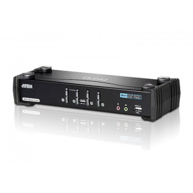 ATEN Switch KVMP™ DVI/Audio dual link USB de 4 puertos
