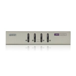 ATEN Switch KVM VGA/Audio USB de 4 puertos