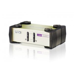 ATEN Switch KVM VGA PS/2-USB de 2 puertos