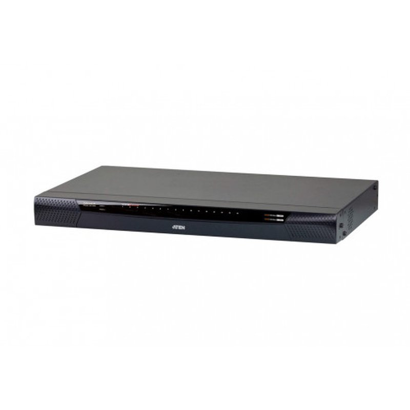 ATEN Switch KVM por IP multi-interfaz Cat 5 de 16 puertos de 1 consola local y 1 consola remota con Virtual Media (1920 x 1200)