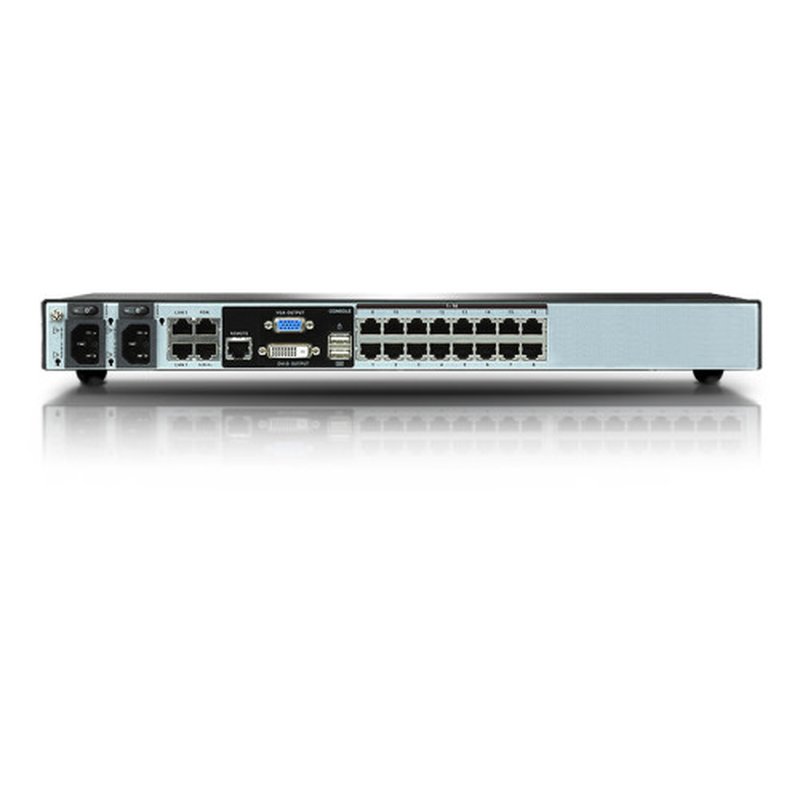ATEN Switch KVM por IP multi-interfaz Cat 5 de 16 puertos de 1 consola local y 4 consolas remotas - Imagen 2