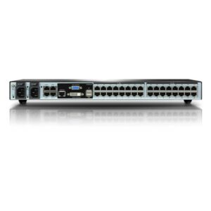 Alternative view of ATEN Switch KVM por IP multi-interfaz Cat 5 de 32 puertos de 1 consola local y 2 consolas remotas