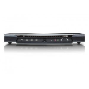 ATEN Switch KVM por IP multi-interfaz Cat 5 de 32 puertos de 1 consola local y 4 consolas remotas
