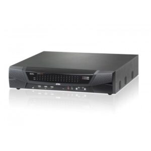 ATEN Switch KVM por IP multi-interfaz Cat 5 de 64 puertos de 1 consola local y 4 consolas remotas