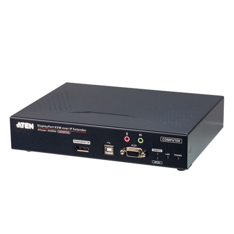 ATEN Transmisor KVM por IP DisplayPort 4K single display USB