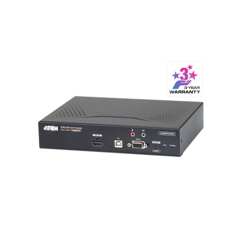ATEN Transmisor KVM por IP HDMI 4K single display USB