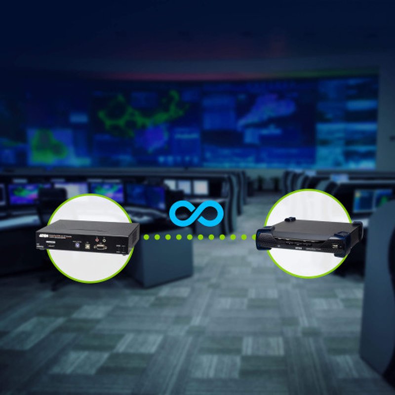 ATEN Transmisor KVM sobre IP DisplayPort 5K KX9970T - Imagen 4