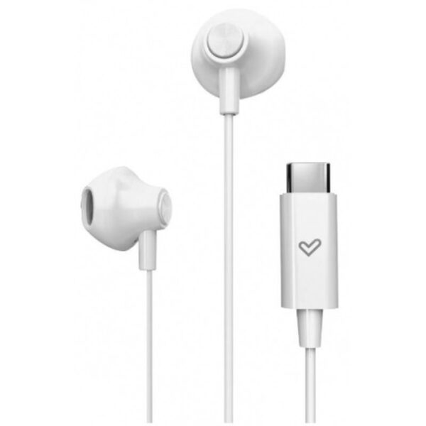 AURICULAR IN-EAR + MIC ENERGY EASYPODS USB-C SNOW