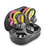 NGS ARTICA JOGGER Auriculares Inalámbrico Dentro de oído Llamadas/Música Bluetooth Negro, Verde claro, Rosa