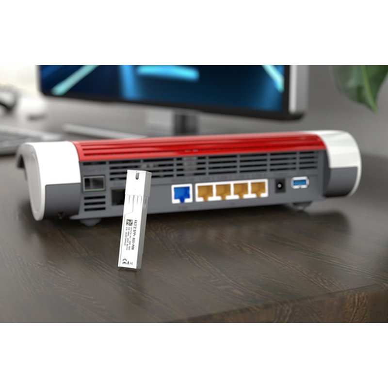 AVM FRITZ!SFP XGS-PON red modulo transceptor Fibra óptica 10000 Mbit/s AVM FRITZ!SFP XGS-PON red modulo transceptor Fibra óptica 10000 Mbit/s - Imagen 4
