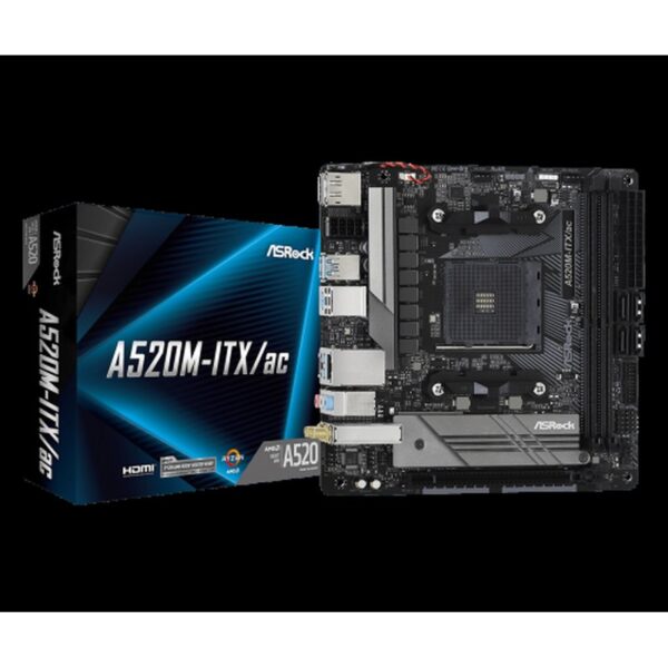 Asrock A520M-ITX/ac Zócalo AM4 micro ATX