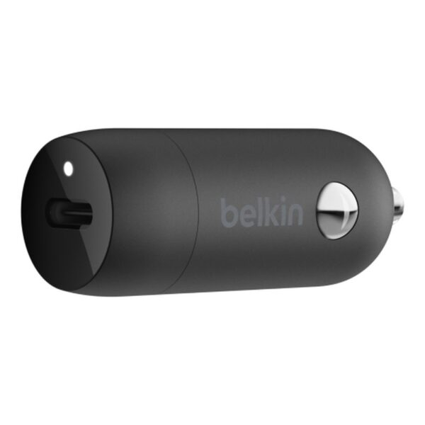 BELKIN 30W USB CAR CHARGER C-LTG 1M BLK