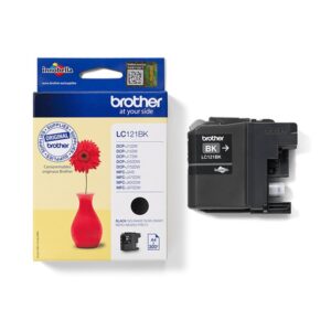 Brother LC121BK cartucho de tinta 1 pieza(s) Original Negro