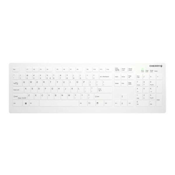 CHERRY AK-C8112 teclado RF inalámbrico QWERTY Inglés Blanco