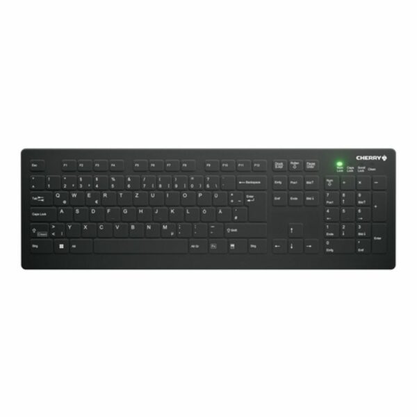 CHERRY AK-C8112 teclado RF inalámbrico QWERTZ Alemán Negro