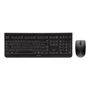 CHERRY DW 3000 teclado Ratón incluido RF inalámbrico AZERTY Belga Negro