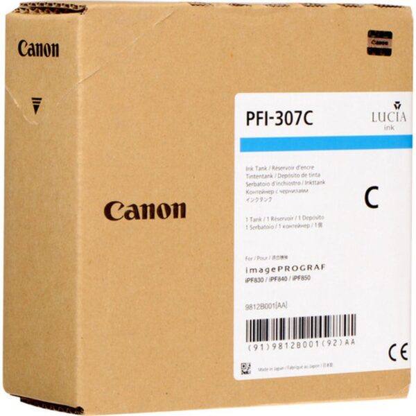 Canon PFI-307C cartucho de tinta Original Cian