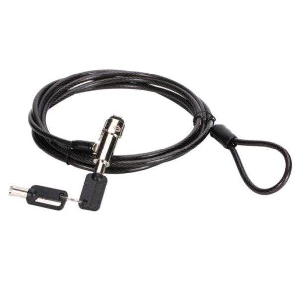 Conceptronic CUSTODIO02BN cable antirrobo Negro 1,8 m