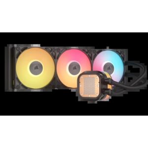 Corsair iCUE LINK TITAN 360 RX LCD Procesador Refrigerador de aire 12 cm Negro 1 pieza(s)