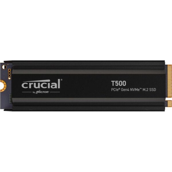 Crucial T500 1TB NVMe SSD w/heatsink