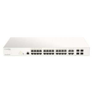 D-Link DBS-2000-28MP/E switch Gestionado L2 Gigabit Ethernet (10/100/1000) Energía sobre Ethernet (PoE) Gris