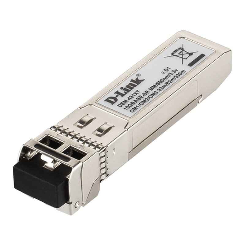 D-Link DEM-431XT red modulo transceptor Fibra óptica 10000 Mbit/s SFP+ D-Link DEM-431XT red modulo transceptor Fibra óptica 10000 Mbit/s SFP+