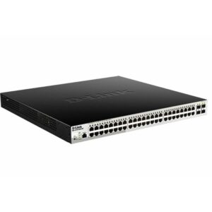 D-Link DGS-1210-52MP/ME/E switch Gestionado L2+ Gigabit Ethernet (10/100/1000) 1U Negro, Gris