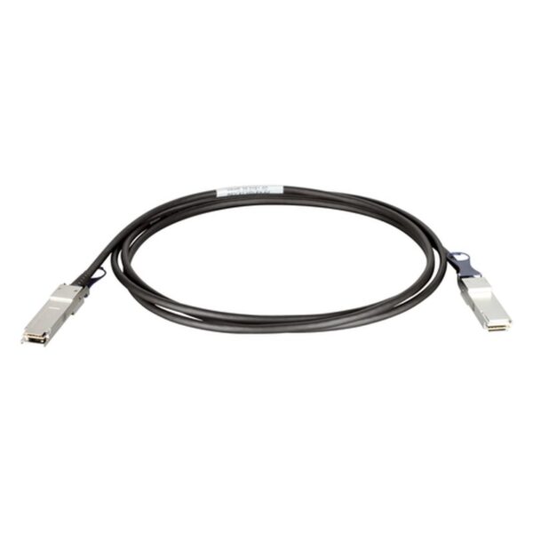 D-Link QSFP+, 1m cable infiniBanc QSFP+ Negro