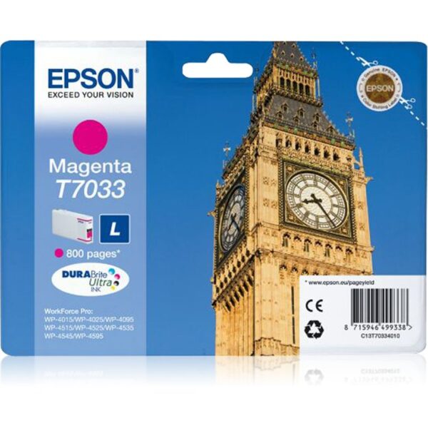 Epson Big Ben Cartucho T70334010 magenta L