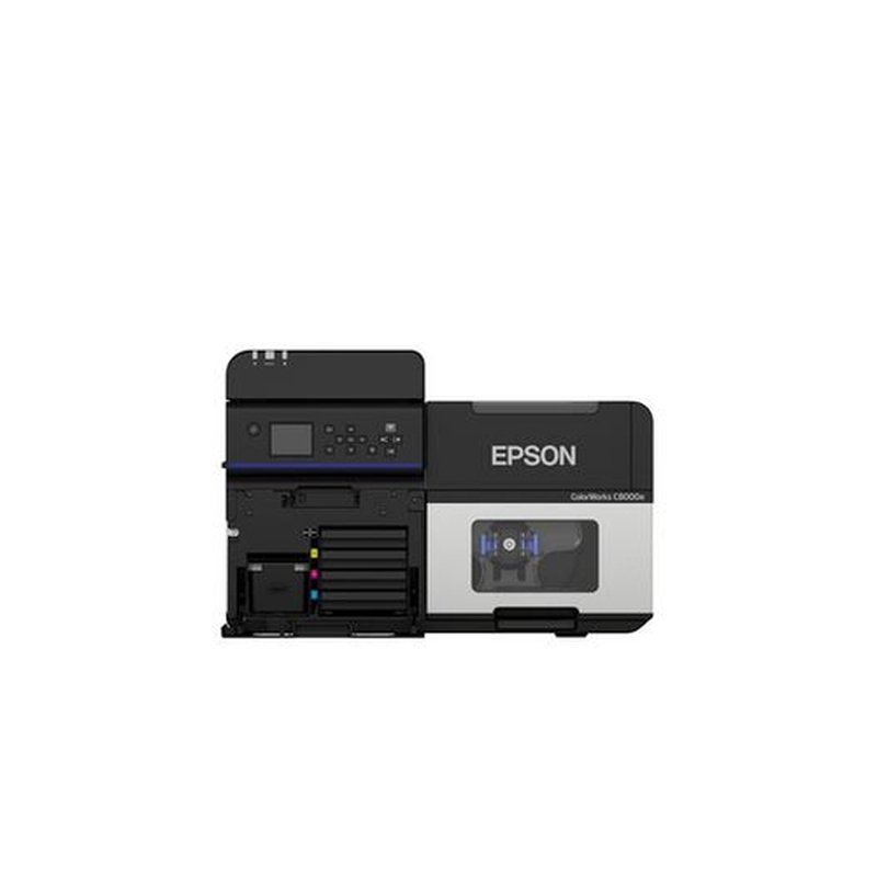 Epson ColorWorks C8000e (MK) impresora de etiquetas Inyección de tinta Color 600 x 1200 DPI 300 mm/s Inalámbrico y alámbrico Ethernet - Imagen 2