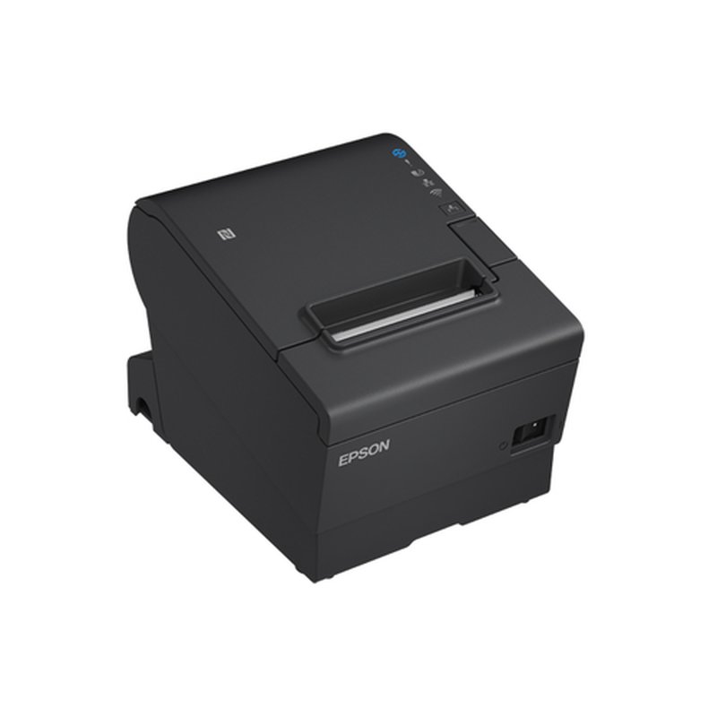 Epson TM-T88VII (152A0): USB, Ethernet, Fixed Interface, PS, UK, Black - Imagen 3