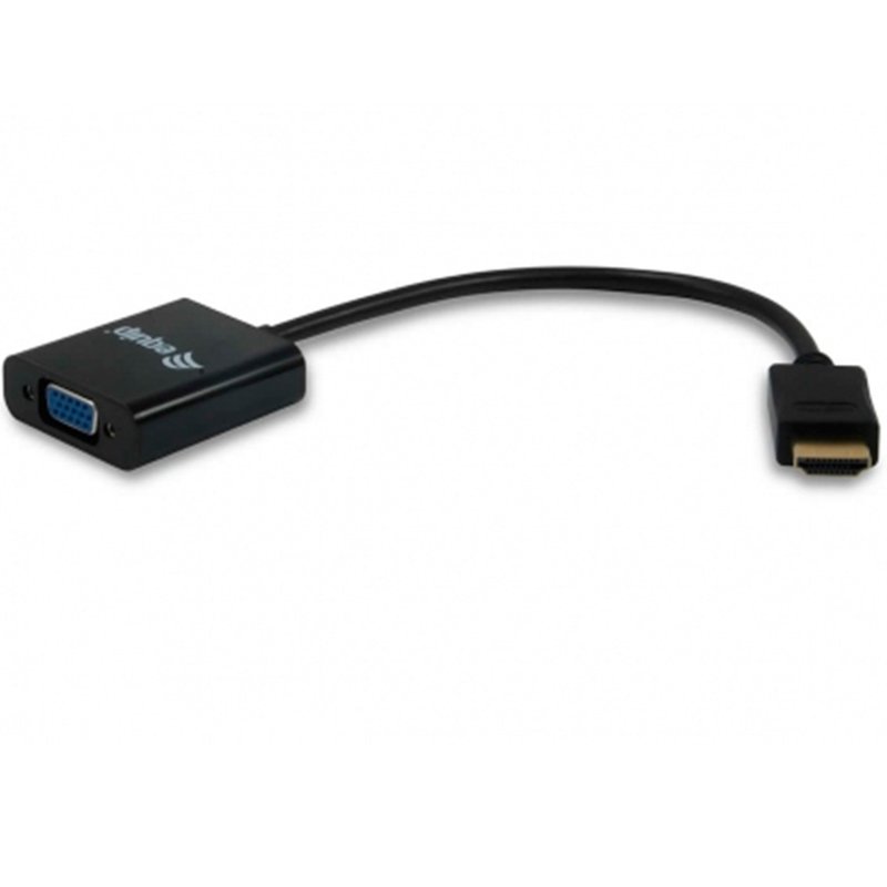 Equip 11903607 adaptador de cable de vídeo VGA (D-Sub) HDMI tipo A (Estándar) Negro