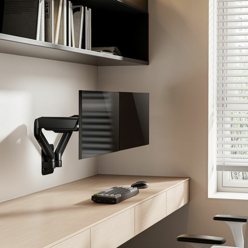 Equip 650138 soporte para monitor 81,3 cm (32") Pared Negro - Imagen 6