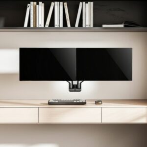 Equip 650138 soporte para monitor 81,3 cm (32") Pared Negro