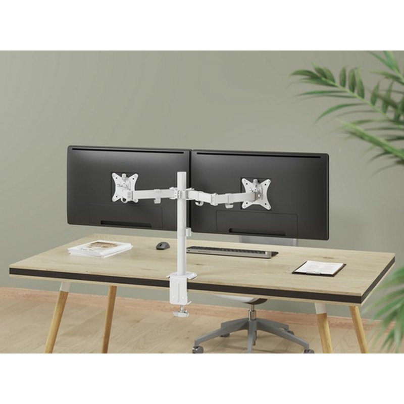 Equip 650167 soporte para monitor 81,3 cm (32") Escritorio Blanco - Imagen 8