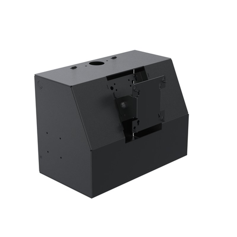 Ergonomic Solutions SpacePole Kiosk & Signage SPSK100 soporte para pantalla de señalización 61 cm (24") Negro