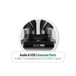 Ewent EW1516 soporte para monitor 81,3 cm (32") Negro Escritorio