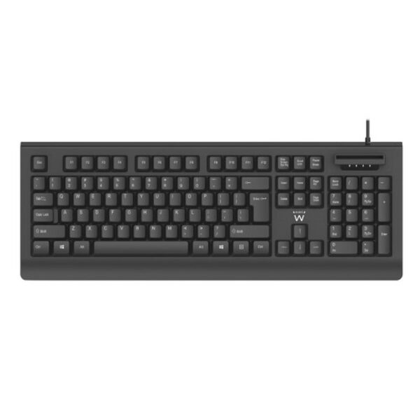 Ewent EW3286 teclado Universal USB QWERTY Español Negro