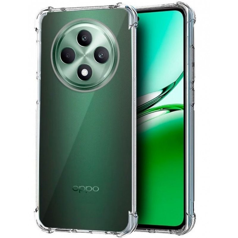 FUNDA MOVIL BACK COVER COOL ANTISHOCK TRANSPARENTE OPPO RENO 12F / 12FS
