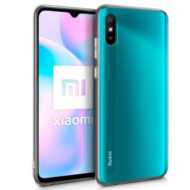 FUNDA MOVIL BACK COVER COOL SILICONA TRANSPARENTE XIAOMI REDMI 9A / 9AT