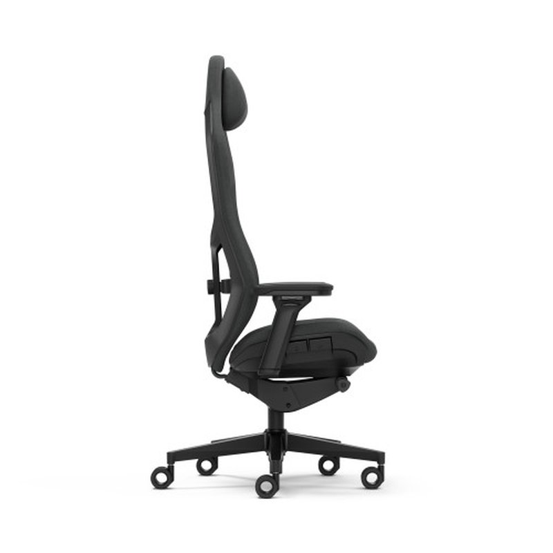 Fractal Design FD-CH-RE1F-01 silla para videojuegos Silla para videojuegos de PC Asiento acolchado Negro - Imagen 3
