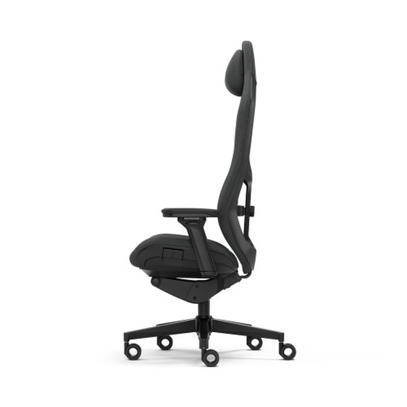 Fractal Design FD-CH-RE1F-01 silla para videojuegos Silla para videojuegos de PC Asiento acolchado Negro - Imagen 4