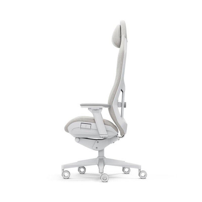 Fractal Design FD-CH-RE1F-02 silla para videojuegos Silla para videojuegos de PC Asiento acolchado Blanco - Imagen 4