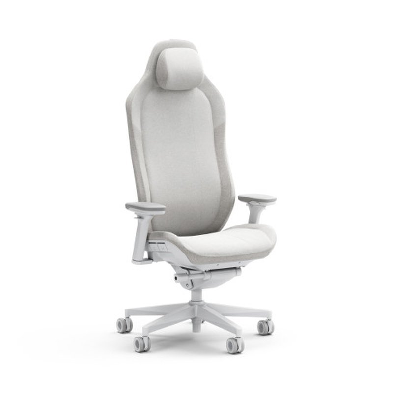 Fractal Design FD-CH-RE1F-02 silla para videojuegos Silla para videojuegos de PC Asiento acolchado Blanco - Imagen 5