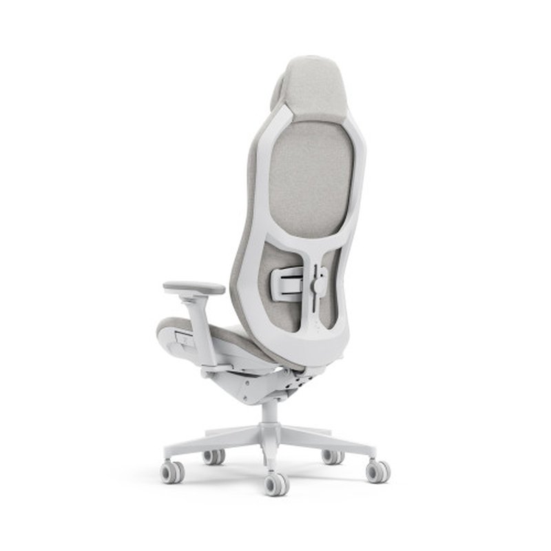 Fractal Design FD-CH-RE1F-02 silla para videojuegos Silla para videojuegos de PC Asiento acolchado Blanco - Imagen 7