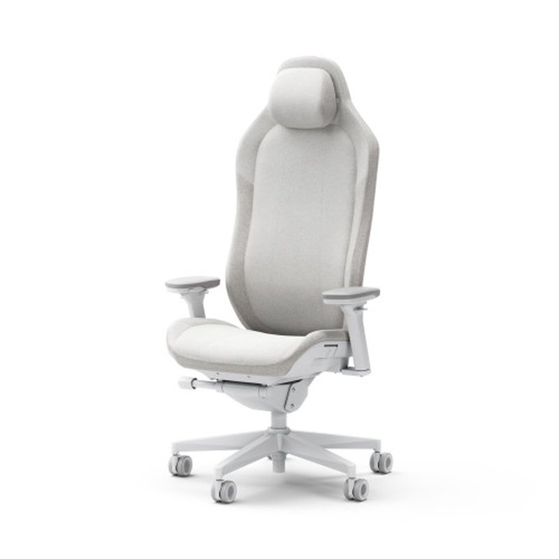 Fractal Design FD-CH-RE1F-02 silla para videojuegos Silla para videojuegos de PC Asiento acolchado Blanco - Imagen 8