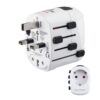 Hama World Travel Pro adaptador de enchufe eléctrico Universal Blanco Hama World Travel Pro adaptador de enchufe eléctrico Universal Blanco