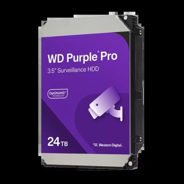 HDD Purple Pro 24TB 3.5 SATA 6GBs 512MB